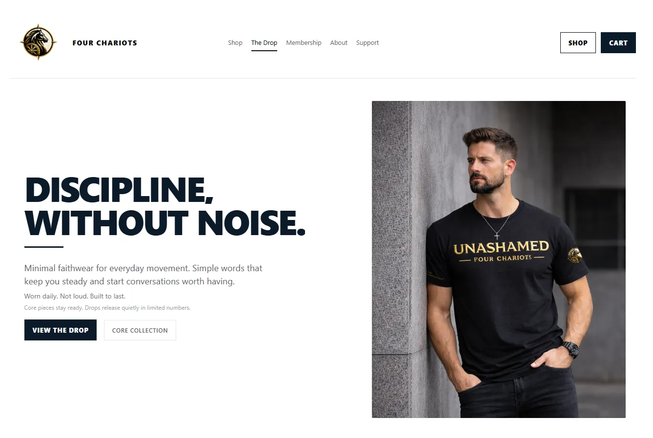 Four Chariots website designed by Studio 925