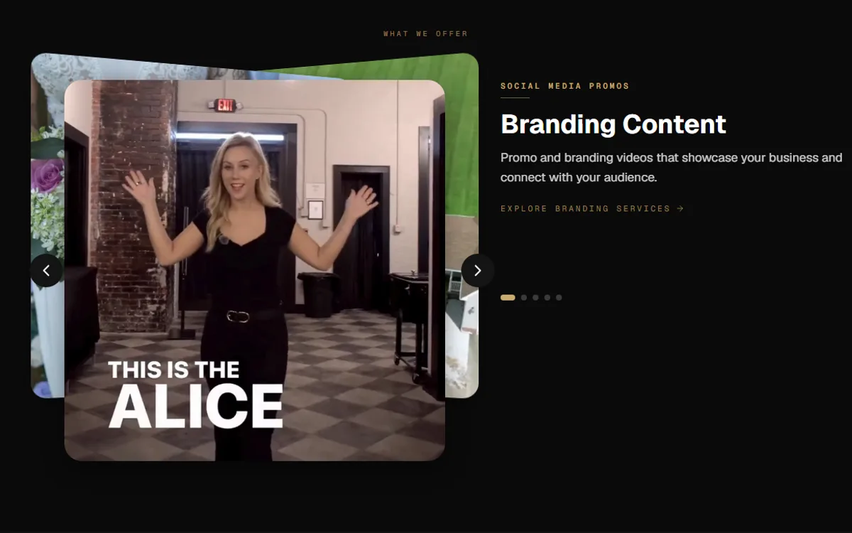 CS Media website screenshot 3