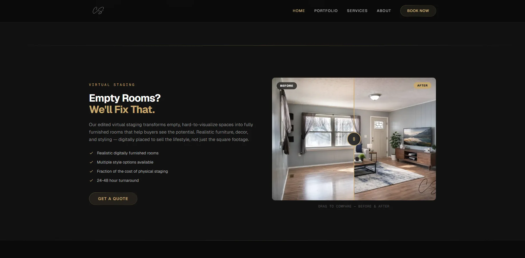 CS Media website designed by Studio 925 — screenshot 2